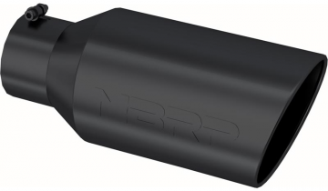 MBRP Exhaust Tip 8" O.D. Rolled End 5" Inlet 18" Length Black